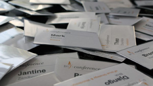Design by Fire Conference 2008 badges